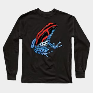 Artwork of a Poison Dart Frog V Long Sleeve T-Shirt